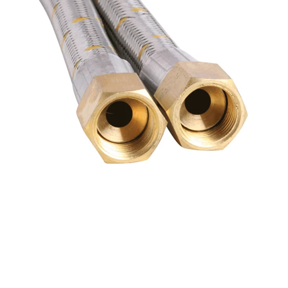 Bromic Stainless Steel Braided 10mm Gas Hose 3/8 SAE FF X 3/8 SAE FF X 120cm - 10HKS1200 3 Bromic Stainless Steel Braided 10mm Gas Hose 3/8 SAE FF X 3/8 SAE FF X 120cm - 10HKS1200