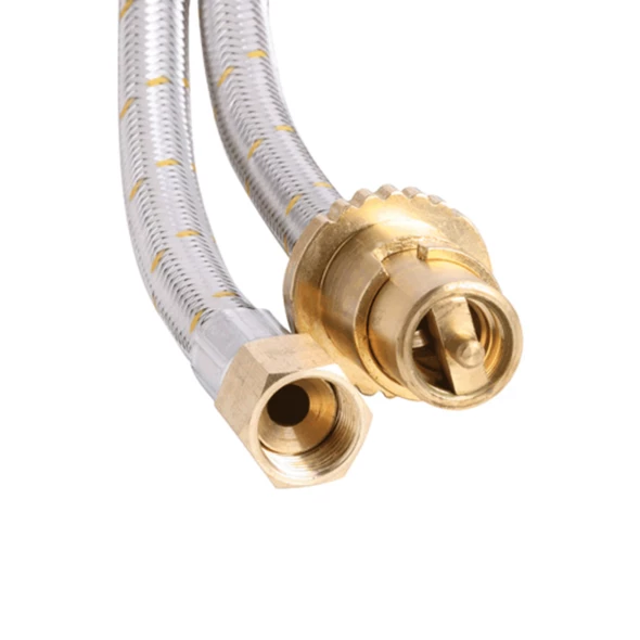Bromic 2m Stainless Steel Braided Natural Gas Hose 3/8 BSP With Bayonet Coupling - 10HZS2000 3 Bromic 2m Stainless Steel Braided Natural Gas Hose 3/8 BSP With Bayonet Coupling - 10HZS2000
