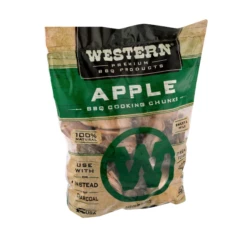 Western Apple Smoking Wood Chunks - Made In The USA - 28084