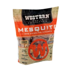 Western Mesquite Smoking Wood Chunks - Made In The USA - 78054