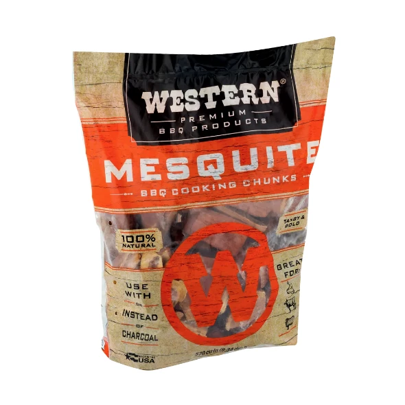 Western Mesquite Smoking Wood Chunks - Made In The USA - 78054 3 Western Mesquite Smoking Wood Chunks - Made In The USA - 78054