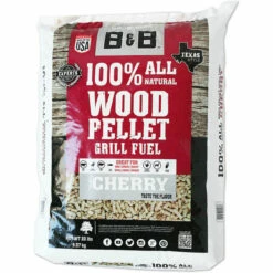 B&B Cherry Pellet Grill Fuel (20lb/9kg) - B00107