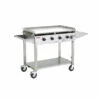 Beefeater Clubman Stainless Steel 4 Burner BBQ & Trolley With Stainless Hotplate - BD16440 2 Beefeater Clubman Stainless Steel 4 Burner BBQ & Trolley With Stainless Hotplate - BD16440 -Barbecue Sales Shop BD16440
