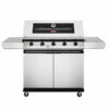 Beefeater 1200 Series Stainless Steel 5 Burner BBQ & Trolley - BMG1251SB 1 Beefeater 1200 Series Stainless Steel 5 Burner BBQ & Trolley - BMG1251SB -Barbecue Sales Shop BMG1251SB