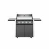Beefeater 1600 Series 4 Burner BBQ, Side Burner & Trolley, Dark - BMG1641DA -Barbecue Sales Shop BMG1641DA