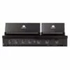 Gasmate NOVA Graphite 6 Burner Twin Hood Built-In BBQ - BQ2092B -Barbecue Sales Shop BQ2092B