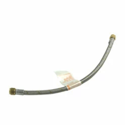 BeefEater 3/8 SAE 450mm Braided Stainless Steel Hose For Side Burner - BS040207