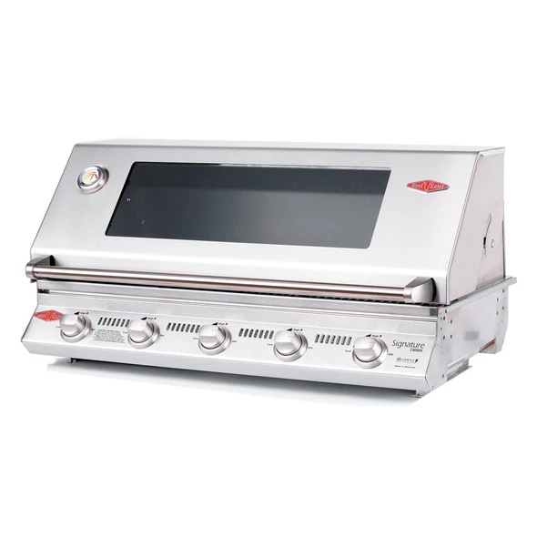 Signature 3000S Stainless Steel 5 Burner Built In BBQ W/ Cast Iron Burners & Grills - BS12850 3 Signature 3000S Stainless Steel 5 Burner Built In BBQ W/ Cast Iron Burners & Grills - BS12850
