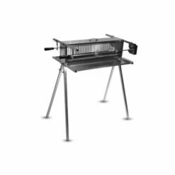 Display The Original Twin Vertical Spit Rotisserie Stainless Steel By The BBQ Store - Great For Big Parties - BSR-3064-DIS