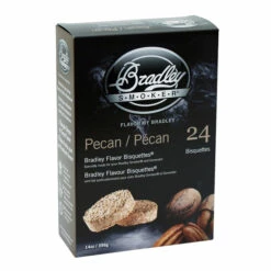 Bradley Pecan Bisquettes 24 Pack - BTPC24