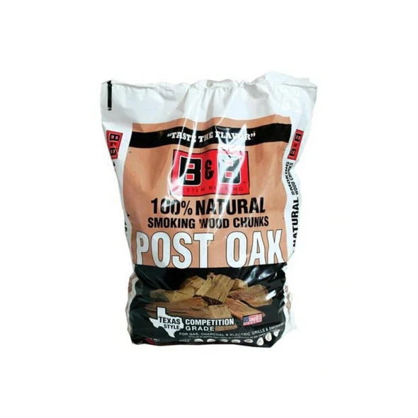 B&B Post Oak Smoking Wood Chunks (549cu.in/3.1kg) - C00132-B 3 B&B Post Oak Smoking Wood Chunks (549cu.in/3.1kg) - C00132-B