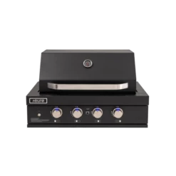 Euro Appliances 4 Burner Black Built-In BBQ - EAL900RBQBL