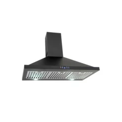 Euro Appliances 90cm Alfresco Canopy Rangehood (Black) - EBB900BK3R