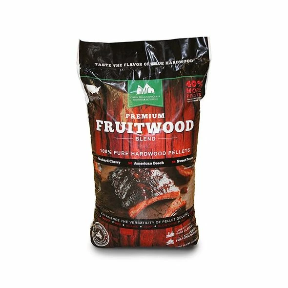 Green Mountain Grills Premium Hardwood Fruitwood Pellets - GMG-2003 3 Green Mountain Grills Premium Hardwood Fruitwood Pellets - GMG-2003