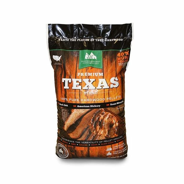 Green Mountain Grills Premium Hardwood Texas Blend Pellets - GMG-2004 3 Green Mountain Grills Premium Hardwood Texas Blend Pellets - GMG-2004