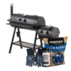 Hark Hickory Pit Offset Smoker Starter Package - HK0537-DEAL -Barbecue Sales Shop HK0537 DEAL
