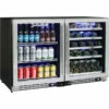 Schmick Under Bench Beer And Wine Fridge Combination - Model JC132-Combo (2 Units) -Barbecue Sales Shop JC132 Combo