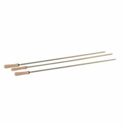 Cyprus Grill Large 8mm Square Skewers X 76cm Long (Set Of 3) - LS-2201B
