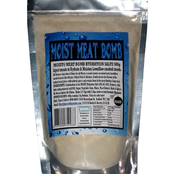 MOIST® A.P. Meat Bomb Turbo Boost Meat Flavour Injection 500G - Moist-Meat-Bomb 3 MOIST® A.P. Meat Bomb Turbo Boost Meat Flavour Injection 500G - Moist-Meat-Bomb