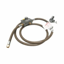 Bromic Universal Natural Gas Conversion Kit With Floor Socket 3/8 SAE Female Flare, 1500mm Hose 250Mj/hr Governor And 200mm Hose - NGCK3