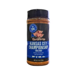 Three Little Pigs Kansas City Championship BBQ Rub 12.5oz Shaker Jar - Made In USA - OW85171