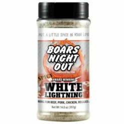 Boars Night Out Spicy White Lightning Jar 14oz - OW86531