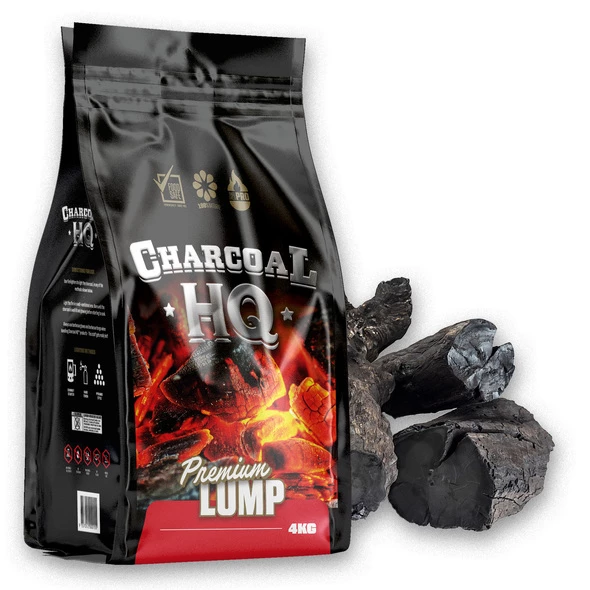 Charcoal HQ - Premium Lump BBQ Charcoal (4kg) - PL-4KG 3 Charcoal HQ - Premium Lump BBQ Charcoal (4kg) - PL-4KG