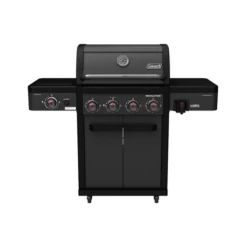 Coleman Revolution 4 Burner BBQ With Side Burner - Black Matte - REV4BMA