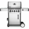NAPOLEON Rogue 3 Burner 304 SS - Side Burner + Rear Burner + SS Grills - RSE425RSBPSS-1-AU -Barbecue Sales Shop RSE425RSBPSS 1 AU