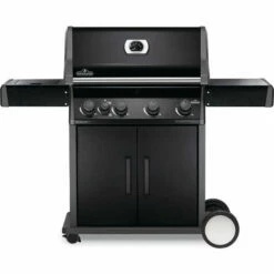 NAPOLEON Rogue 4 Burner Black - Side Burner + SS Grills - RXT525SBPK-1-AU