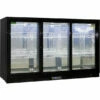 Commercial Under Bench 3 Sliding Doors Alfresco Glass Door Fridge With LG Compressor -Barbecue Sales Shop SG3S B