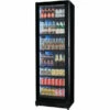 Upright Super Slim Depth Quiet Running Glass Front Beer Fridge With 5 X LED Colour Options 1 Upright Super Slim Depth Quiet Running Glass Front Beer Fridge With 5 X LED Colour Options -Barbecue Sales Shop SK168B