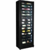 Upright Super Slim Depth Quiet Running Glass Front 2 Zone Wine Fridge With 5 X LED Colour Options -Barbecue Sales Shop SK168D