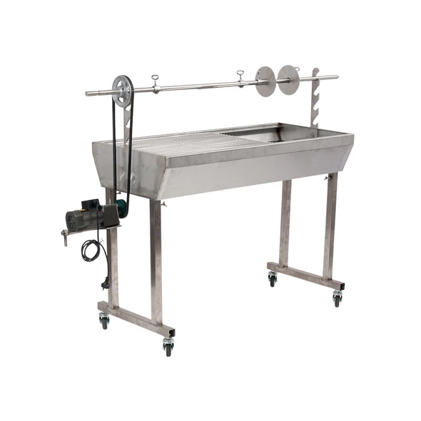 Dizzy Lamb Athena Spit Stainless Steel Roast BBQ - SP35-DL 3 Dizzy Lamb Athena Spit Stainless Steel Roast BBQ - SP35-DL