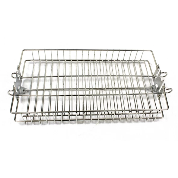 Cyprus Grill Stainless Steel Rotisserie Spit Basket 35cm X 19cm X 5.5cm - SSBB-3519 3 Cyprus Grill Stainless Steel Rotisserie Spit Basket 35cm X 19cm X 5.5cm - SSBB-3519
