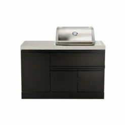 CROSSRAY Mini Kitchen With 2 Burner Gas BBQ - TC2K-MK2