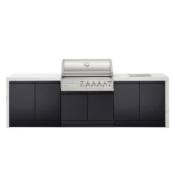 Crossray Premium 4B Gas BBQ Outdoor Kitchen W/ Sink - TC4KP-12
