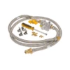 CROSSRAY NG Conversion Kit - Includes NG Regulator, Short Braided Hose And Injectors- TCS4AC-003 -Barbecue Sales Shop TCS4AC 003