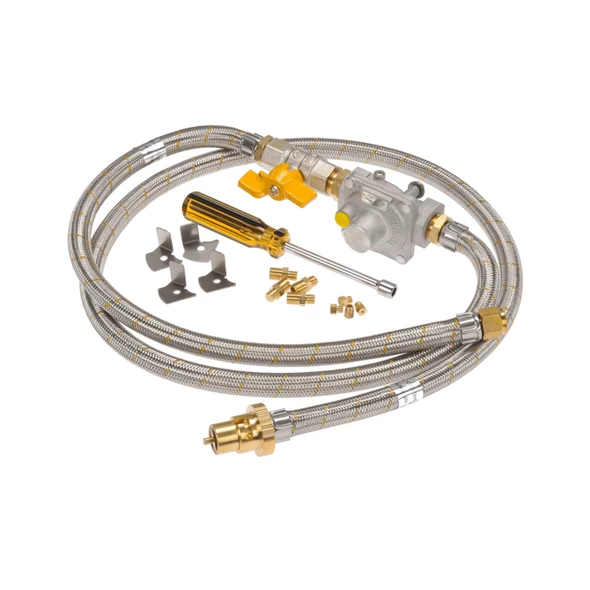CROSSRAY NG Conversion Kit - Includes NG Regulator, Short Braided Hose And Injectors- TCS4AC-003 3 CROSSRAY NG Conversion Kit - Includes NG Regulator, Short Braided Hose And Injectors- TCS4AC-003