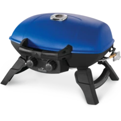 Napoleon Travel Q 285 BBQ (Blue/Low Lid CAST) -TQ285-BL-1-AU